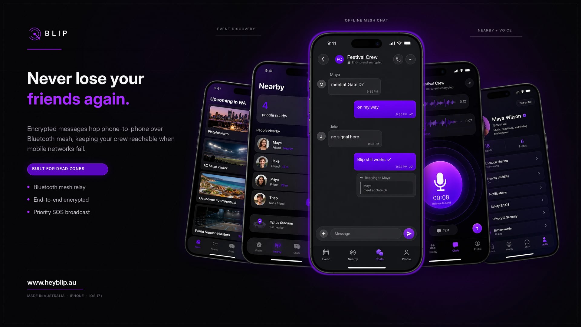 Blip — designed and built by Fantom Labs