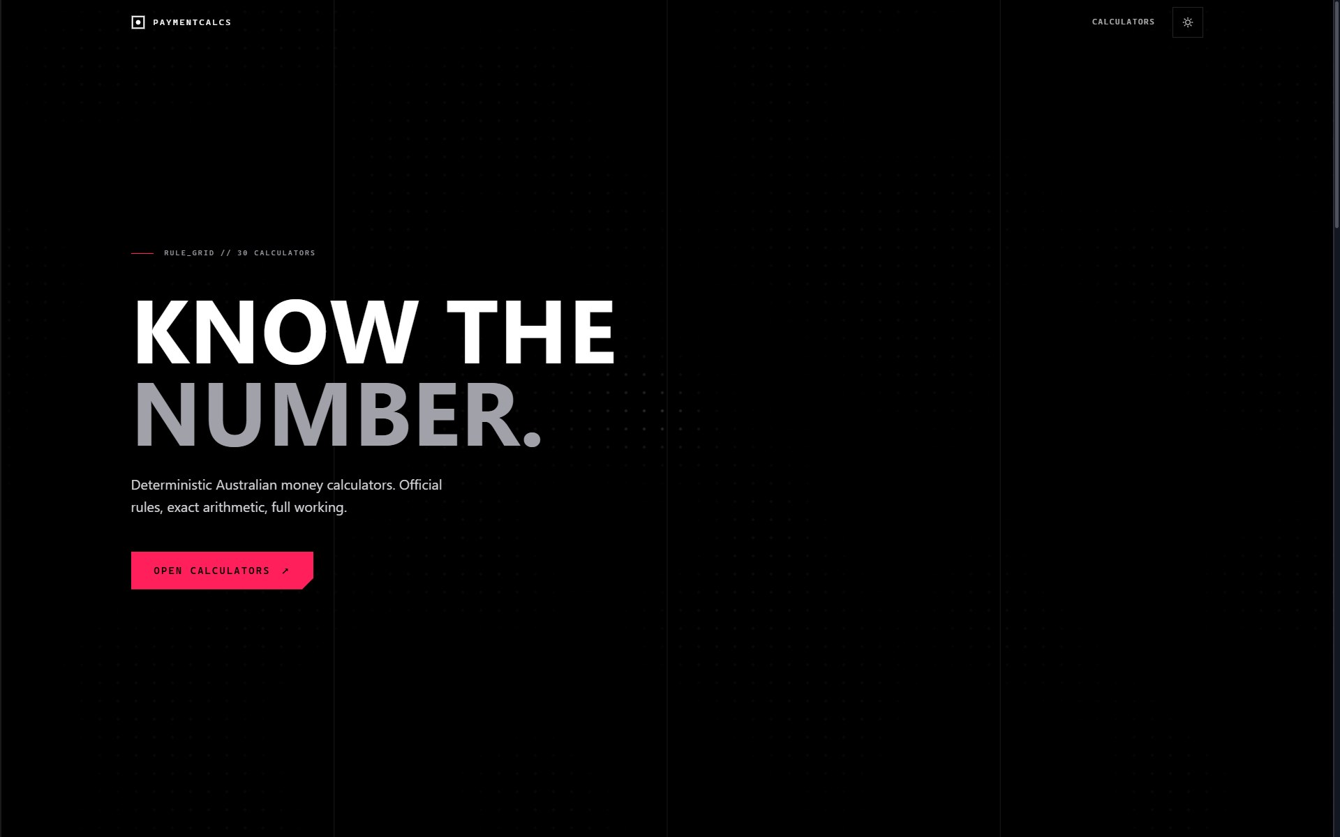 PaymentCalcs — designed and built by Fantom Labs