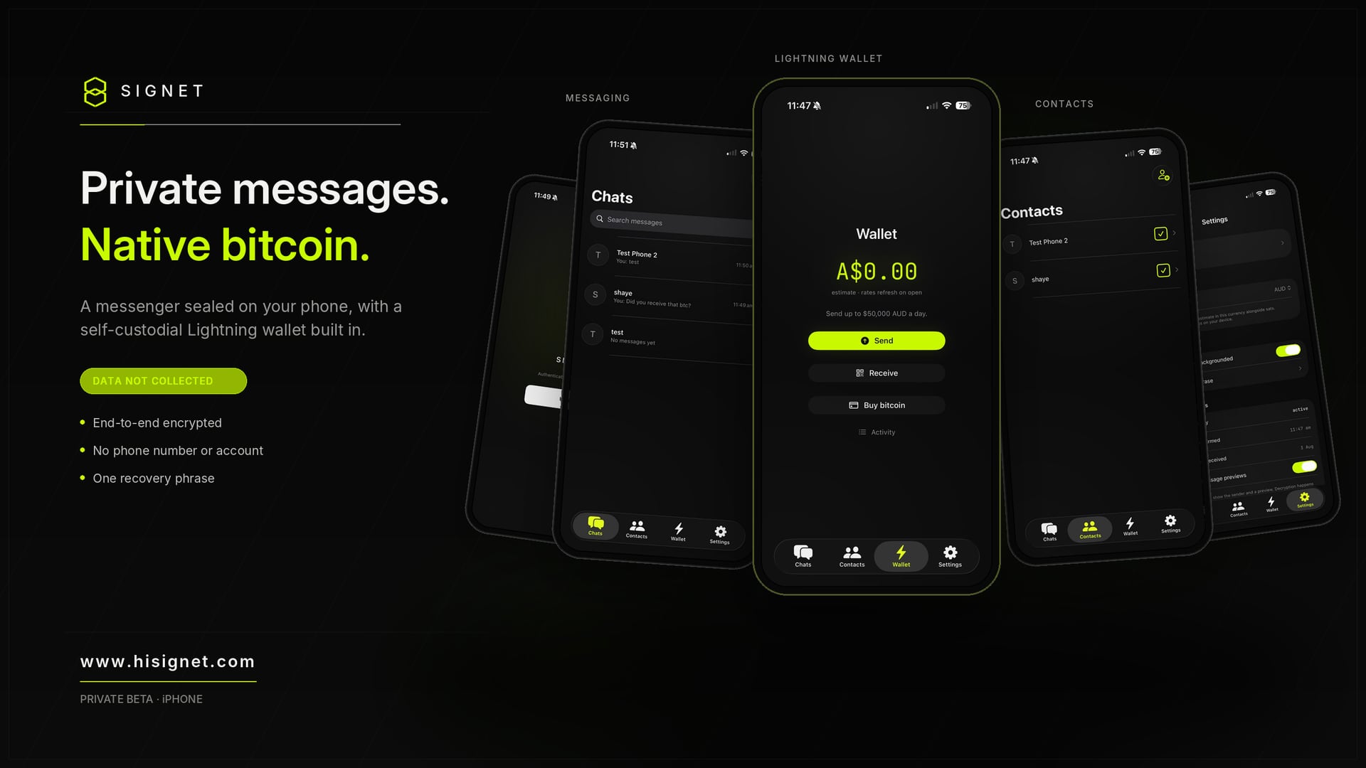 Signet — designed and built by Fantom Labs